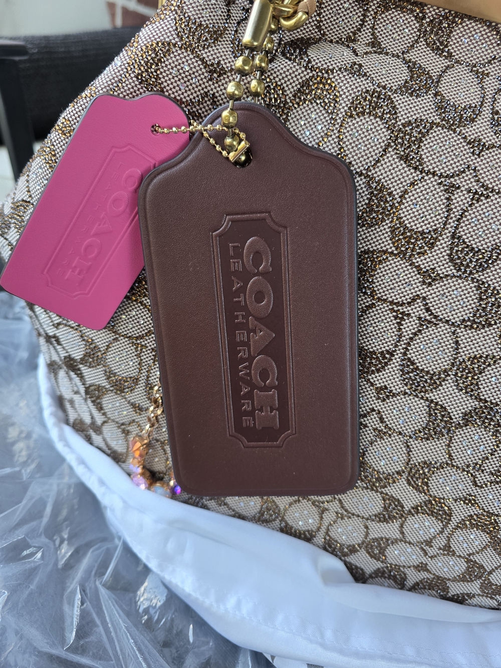 Coach Extra Large Hang Tag